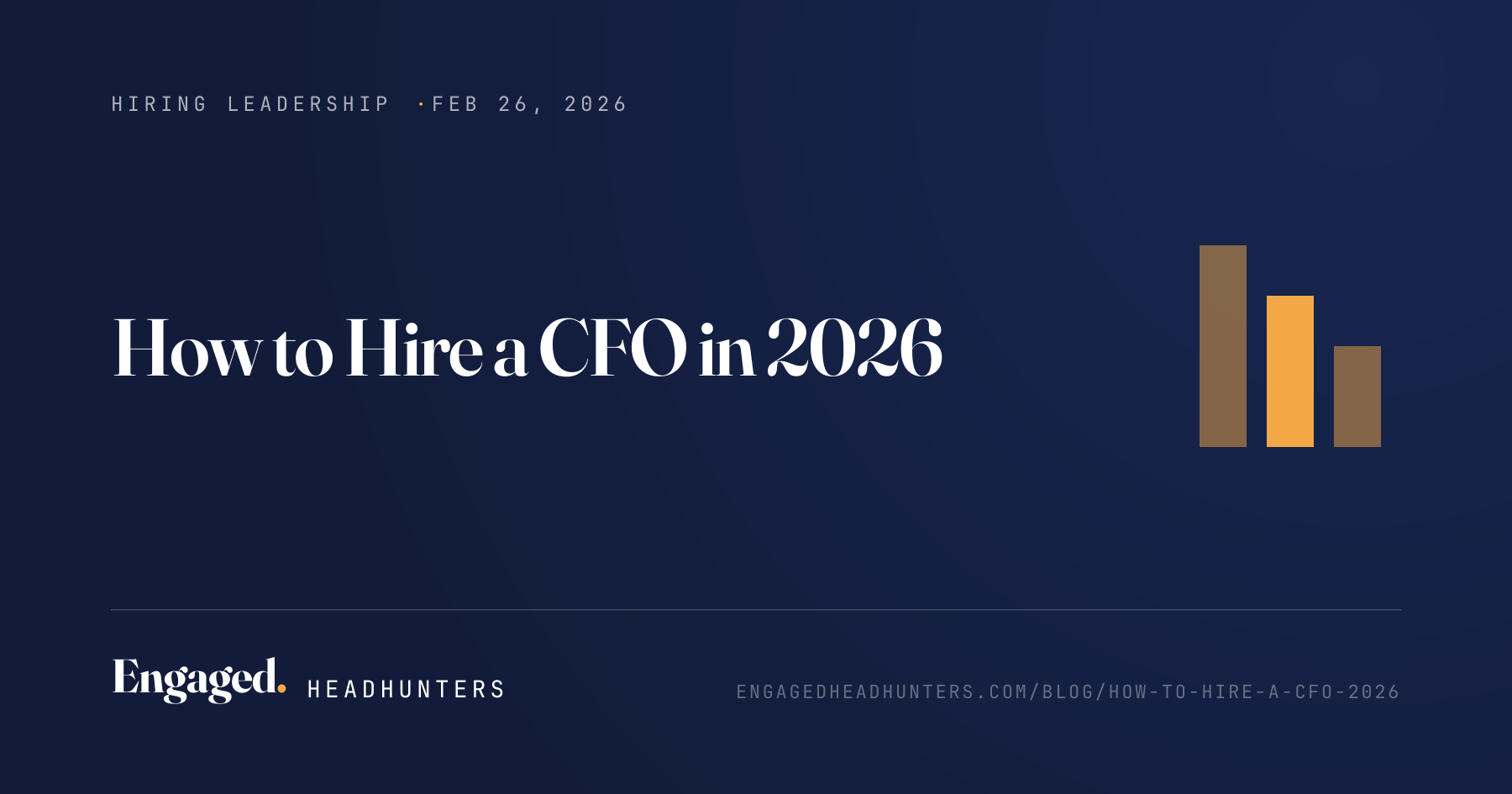 How to Hire a CFO in 2026