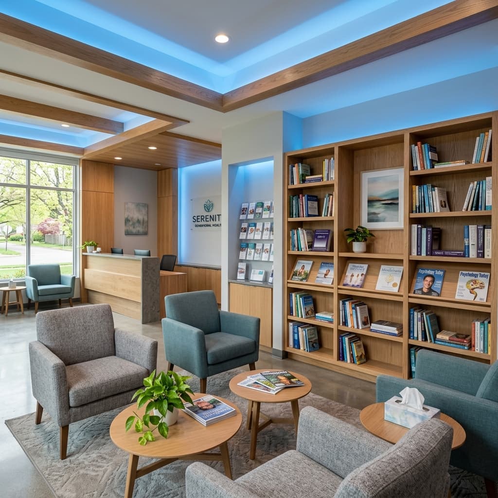 Modern behavioral health clinic representing the mental health facilities Engaged Headhunters recruits for