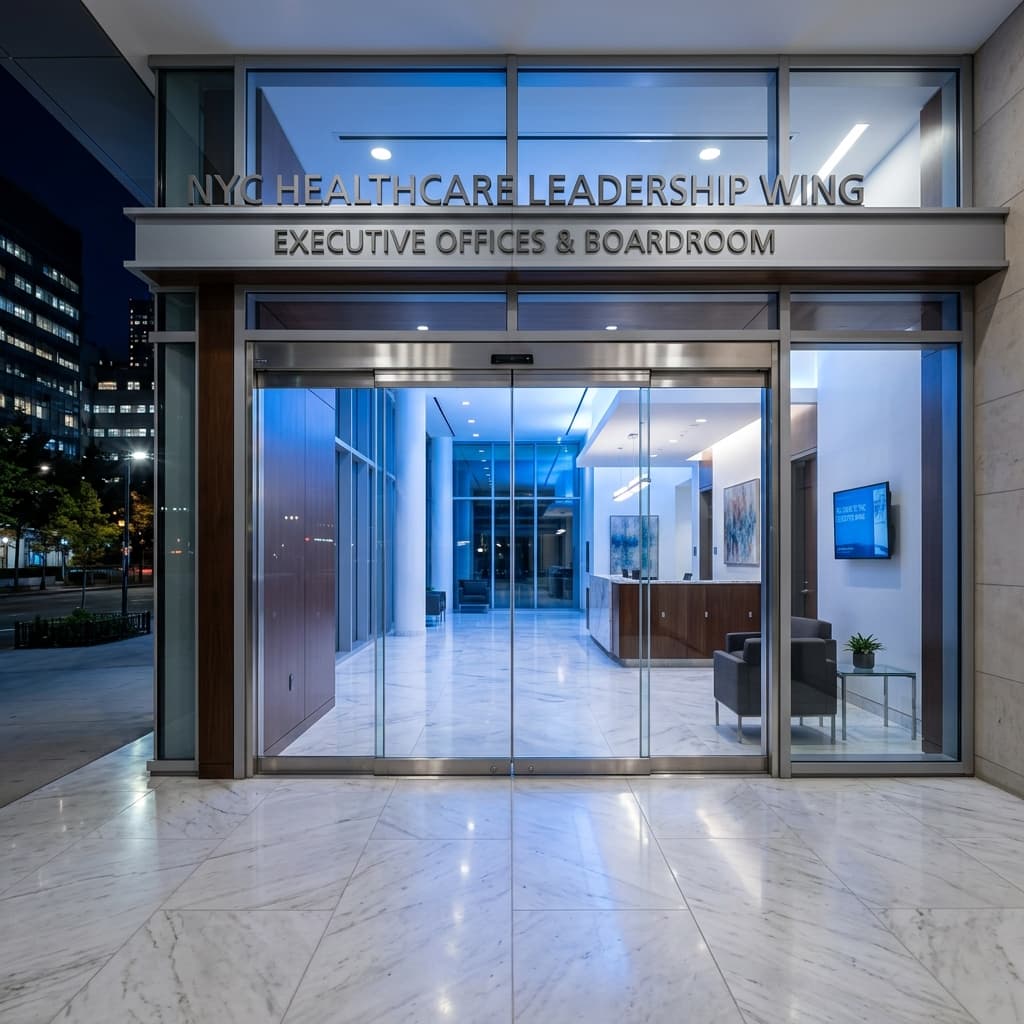 New York City hospital executive wing where healthcare leaders recruited by Engaged Headhunters serve